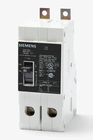Weekend Sale Siemens NGB2B080B - 80A 2 Pole Molded Case Circuit Breaker