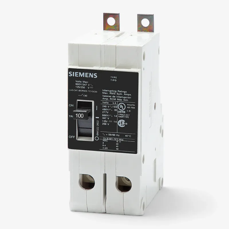 Siemens NGB2B100B - 100A 2 Pole Molded Case Circuit Breaker Bargain