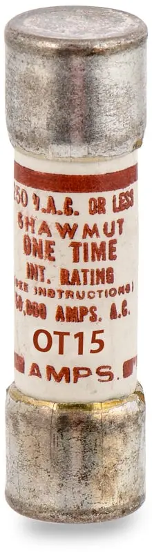 Place Order Mersen/Ferraz Shawmut OT15 Fast Acting Fuse