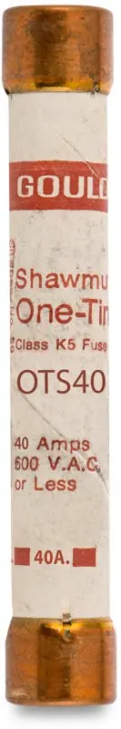 Hot Deal Mersen/Ferraz Shawmut OTS40 Low Melting Point Non Time Delay Fuse