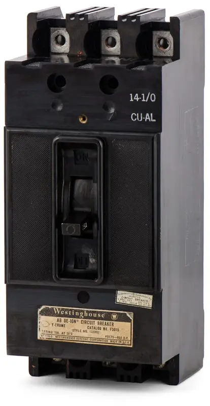 Next Day Delivery Eaton / Westinghouse F3015 - 15A 3 Pole Molded Case Circuit Breaker