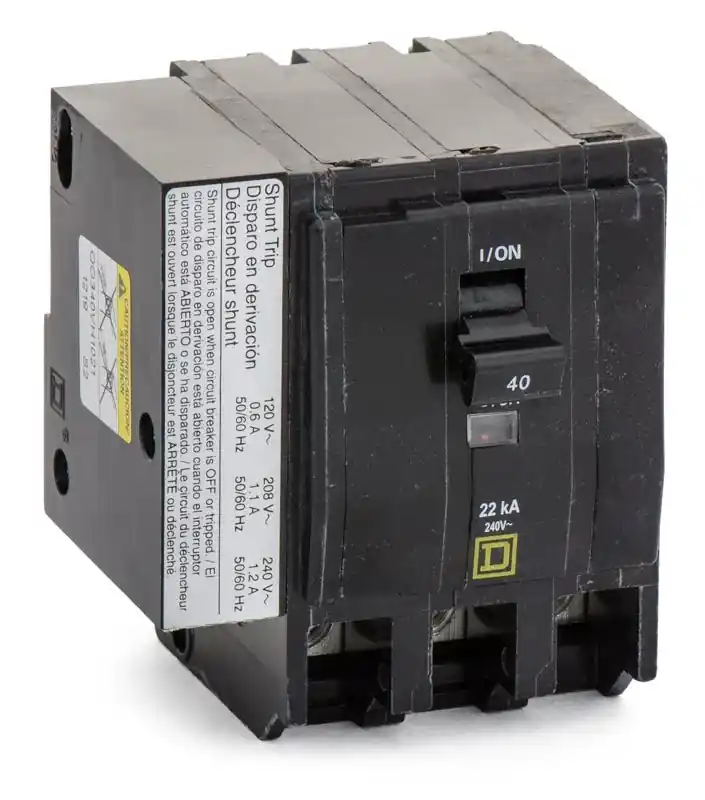 Last Chance Square D QO340VH1021 - 40A 3 Pole Miniature Circuit Breaker