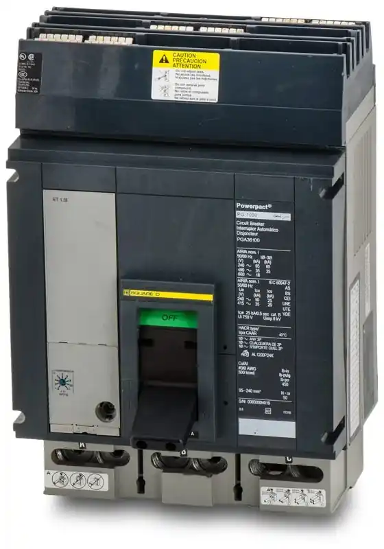 Square D PGA36100 - 1000A 3 Pole Molded Case Circuit Breaker Shop Now