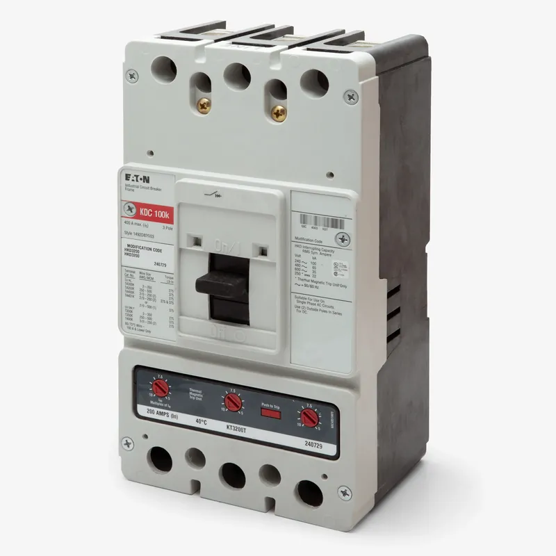 Express Delivery Eaton / Cutler-Hammer KDC3200 - 200A 3 Pole Molded Case Circuit Breaker