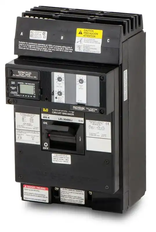 Square D LEL36400LI - 400A 3 Pole Molded Case Circuit Breaker Get Yours