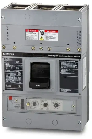 Special Offer Siemens SJD69400NT - 400A 3 Pole Molded Case Circuit Breaker