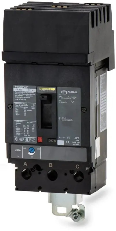 Square D JJA36200SN - 200A 3 Pole Molded Case Circuit Breaker High Quality
