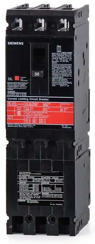 Siemens CED63A030 - 30A 3 Pole Motor Circuit Protector Discount