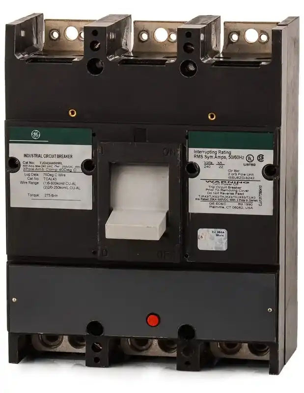 ABB / General Electric TJD434400WL - 400A 3 Pole Molded Case Circuit Breaker Free Returns