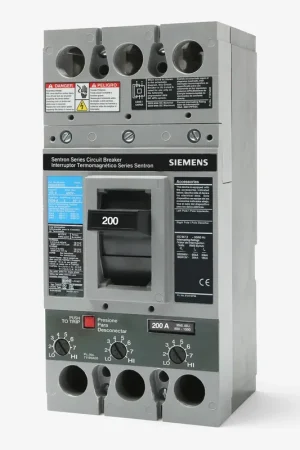 Crafted Siemens FXD63B200L - 200A 3 Pole Molded Case Circuit Breaker