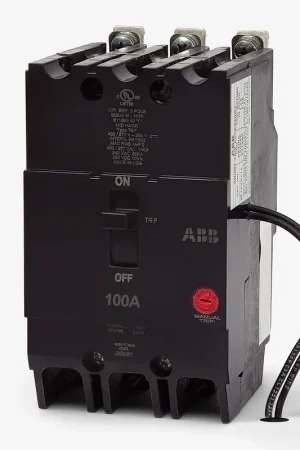 ABB / General Electric TEY3100ST12 - 100A 3 Pole Molded Case Circuit Breaker Best Seller
