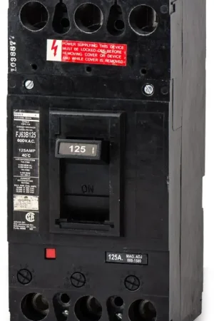 Certified Siemens FJ63B125 - 125A 3 Pole Molded Case Circuit Breaker