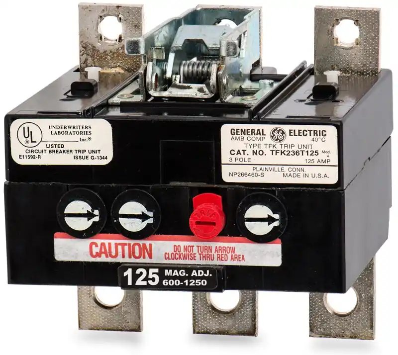 Get Yours General Electric TFK236T125 Trip Unit