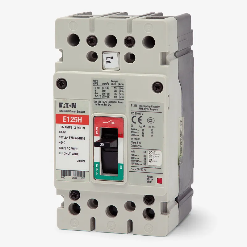 Eaton / Cutler-Hammer EGH3020FFG - 20A 3 Pole Molded Case Circuit Breaker Same Day Shipping