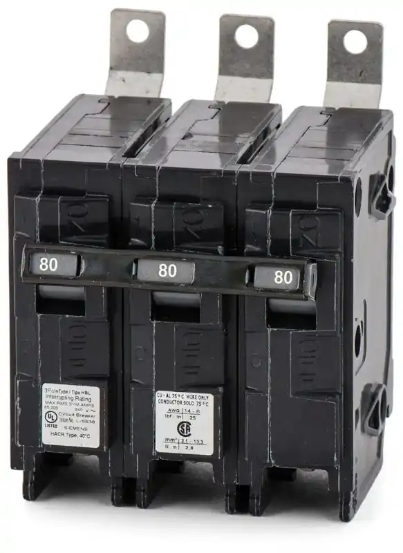 Siemens B380HH - 80A 3 Pole Molded Case Circuit Breaker Express Delivery