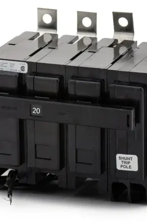 Weekend Sale Eaton / Cutler-Hammer BAB3020HS1 - 20A 3 Pole Miniature Circuit Breaker