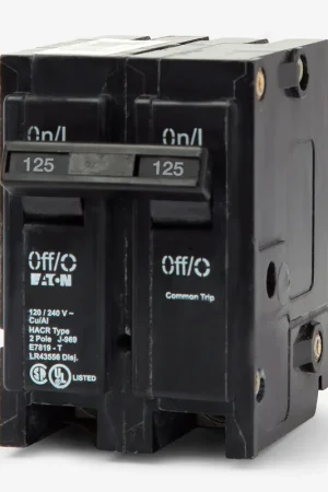 While Supplies Last Eaton / Cutler-Hammer BRHH2125 - 125A 2 Pole Miniature Circuit Breaker