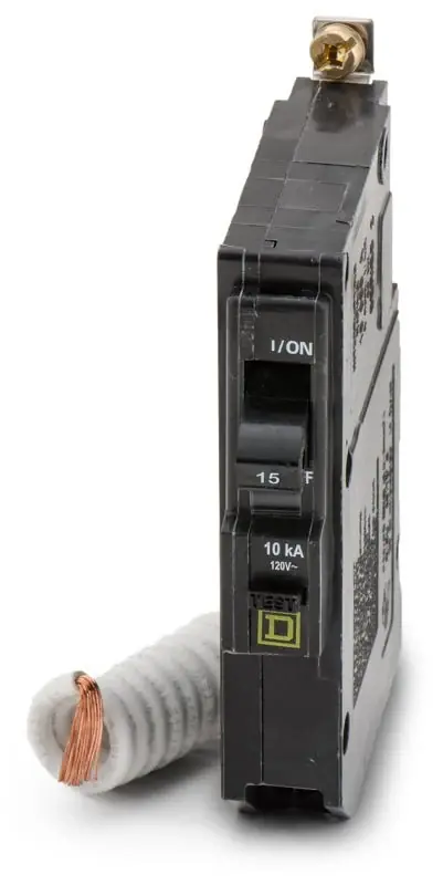 Square D QOB115EPD - 15A GFEP Miniature Circuit Breaker Seasonal Sale