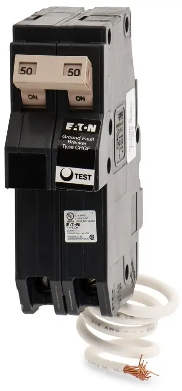 Eaton / Cutler-Hammer CH250GFT - 50A GFCI Miniature Circuit Breaker Sale
