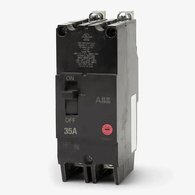 ABB / General Electric TEY235 - 35A 2 Pole Molded Case Circuit Breaker Last Chance