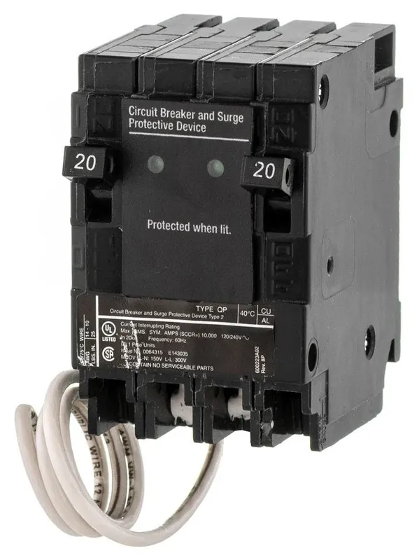 Siemens QSA2020SPD - 20/20A 2 Pole Miniature Circuit Breaker Final Sale