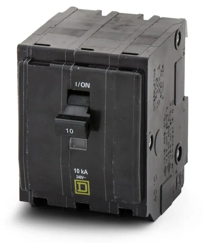 Authentic Square D QO310 - 10A 3 Pole Miniature Circuit Breaker