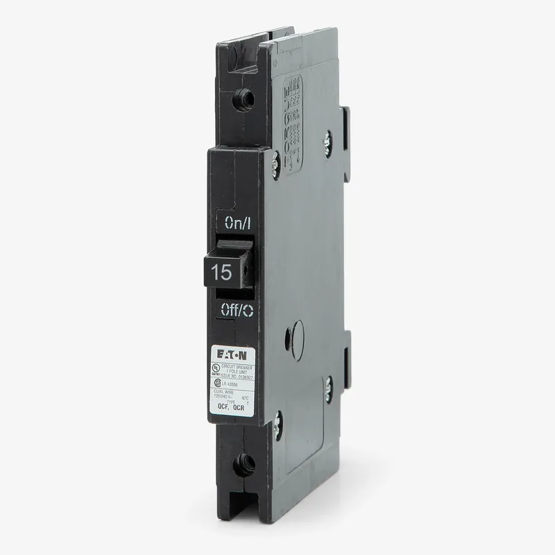 Genuine Eaton / Cutler-Hammer QCF1015 - 15A 1 Pole Miniature Circuit Breaker