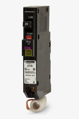 Bargain Square D QO120DF - 20A Dual Function Miniature Circuit Breaker
