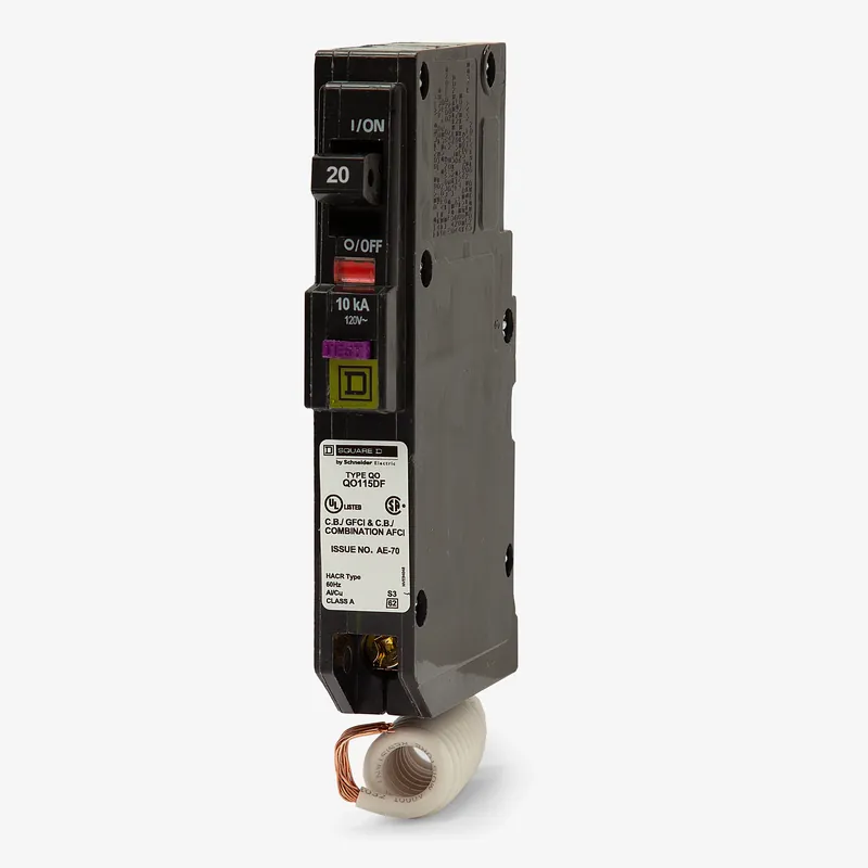 Bargain Square D QO120DF - 20A Dual Function Miniature Circuit Breaker