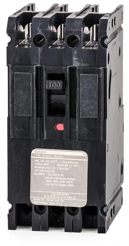 Genuine Siemens E23S100 - 100A 3 Pole Molded Case Switch