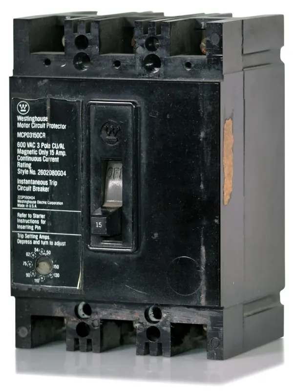 Exclusive Offer Eaton / Cutler-Hammer MCP03150CR - 15A 3 Pole Motor Circuit Protector