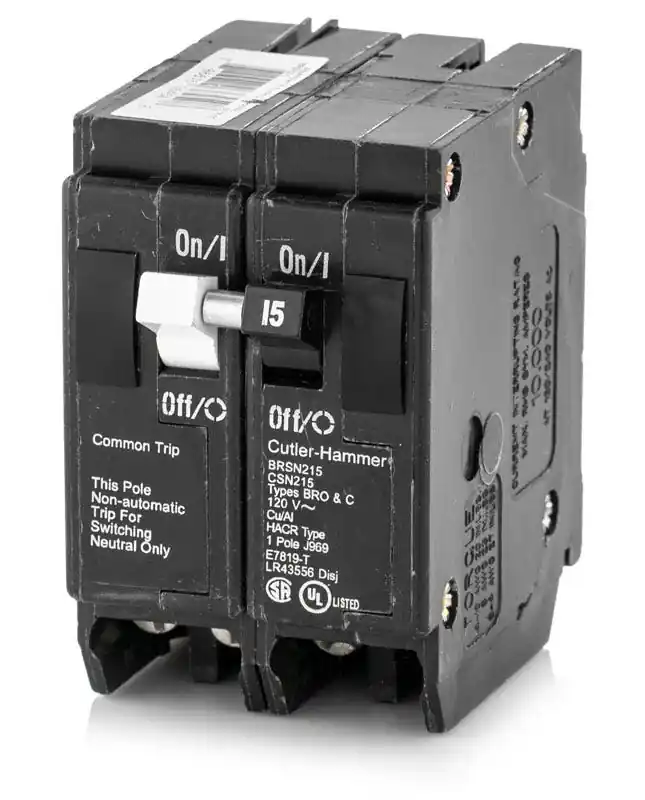 Eaton / Cutler-Hammer BRSN215 - 15A 2 Pole Miniature Circuit Breaker Trending