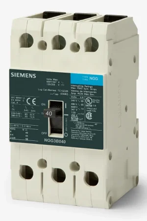 Best Choice Siemens NGG3B040L - 40A 3 Pole Molded Case Circuit Breaker