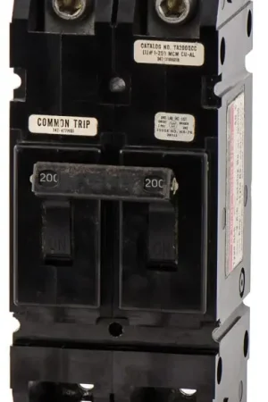 Eaton / Westinghouse QCC2200 - 200A 2 Pole Molded Case Circuit Breaker Get Yours