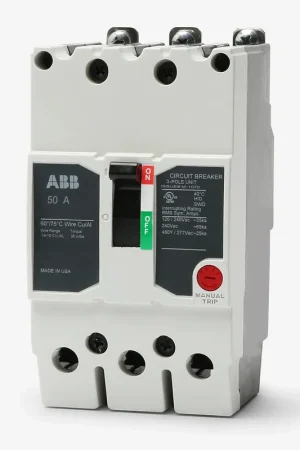 ABB / General Electric TEYD3050B - 50A 3 Pole Miniature Circuit Breaker Get Yours