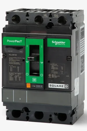 Authentic Square D HLL36100 - 100A 3 Pole Molded Case Circuit Breaker