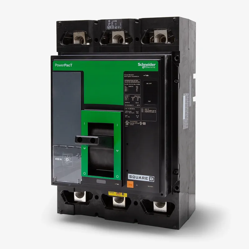 Square D MJL36450 - 450A 3 Pole Molded Case Circuit Breaker Luxury