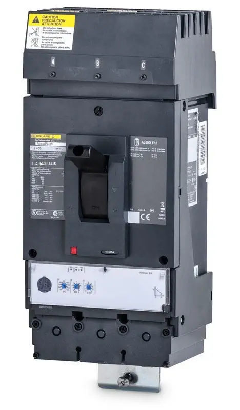 Square D LJA36400U33X - 400A 3 Pole Molded Case Circuit Breaker Certified
