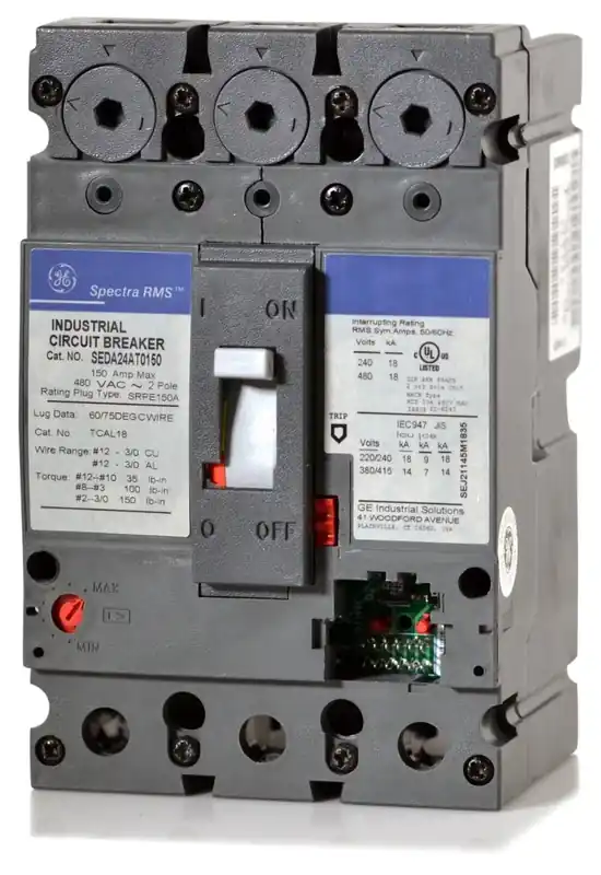 Grab Now ABB / General Electric SEDA24AT0150 - 150A 2 Pole Molded Case Circuit Breaker