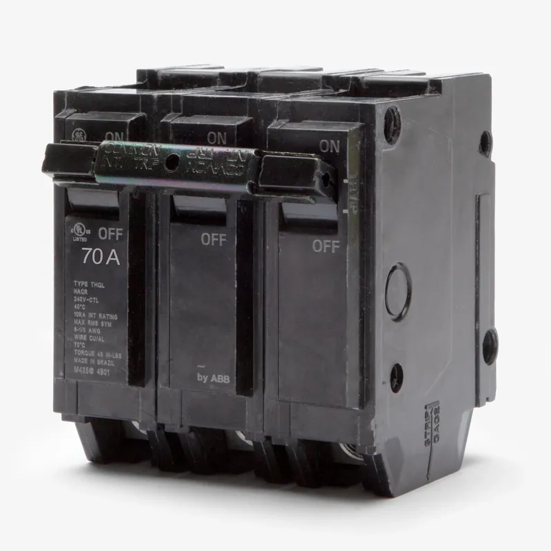 Get Yours ABB / General Electric THHQL32070 - 70A 3 Pole Miniature Circuit Breaker
