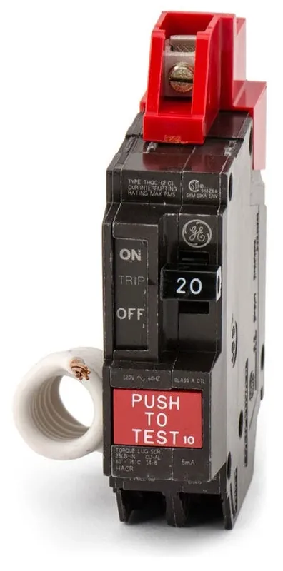 ABB / General Electric THQC1120GFT - 20A GFCI Molded Case Circuit Breaker Best Price