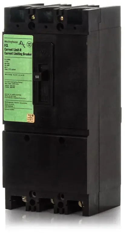 Eaton / Westinghouse FCL3050 - 50A 3 Pole Molded Case Circuit Breaker Top Pick