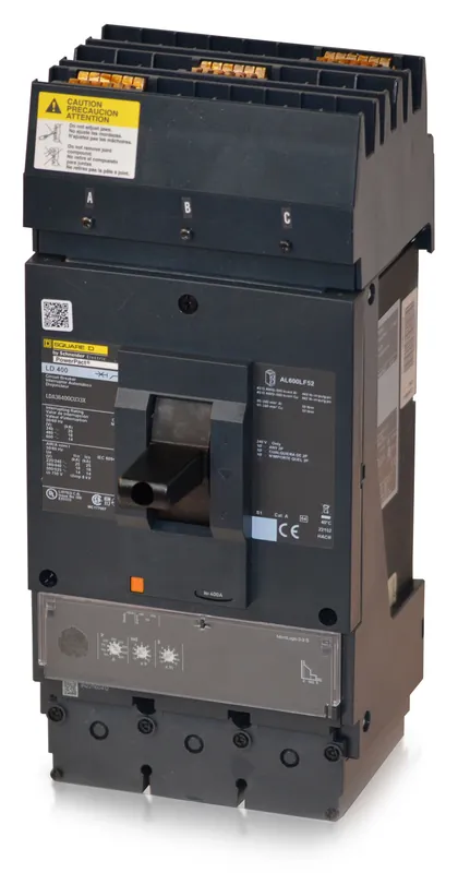 New Release Square D LDA36400CU33X - 400A 3 Pole Molded Case Circuit Breaker