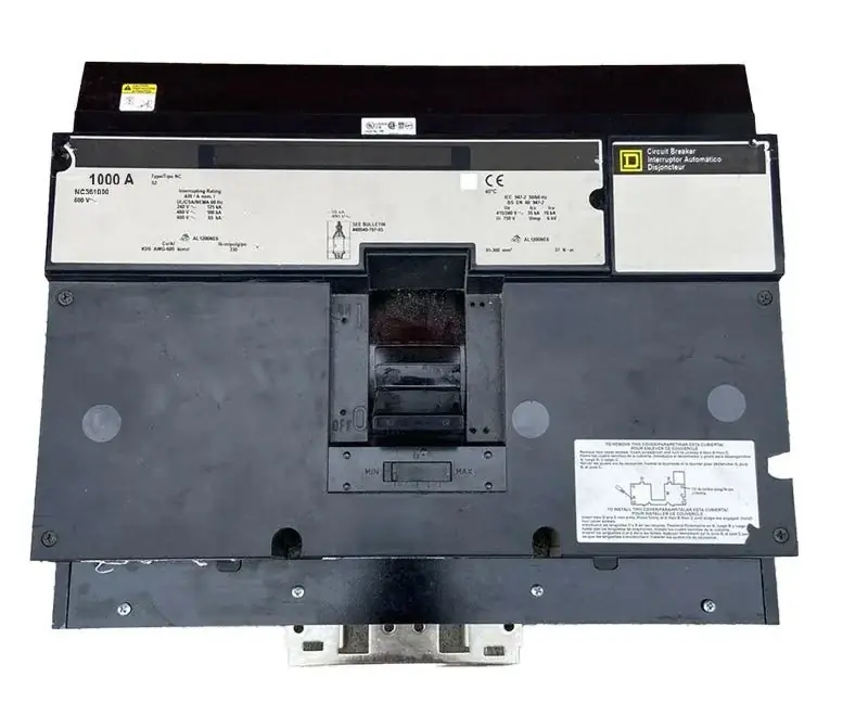 Square D NC361000 - 1000A 3 Pole Molded Case Circuit Breaker Best Choice