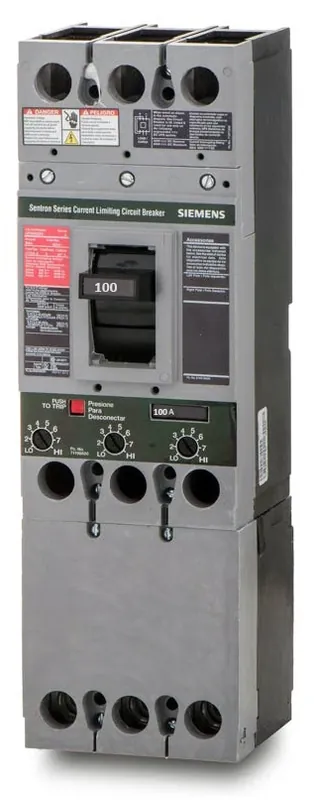 Siemens CFD63B100 - 100A 3 Pole Molded Case Circuit Breaker Hassle-Free Returns