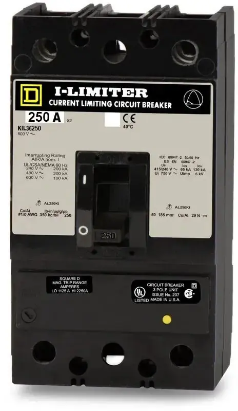 Square D KIL36250 - 250A 3 Pole Molded Case Circuit Breaker Exclusive Offer