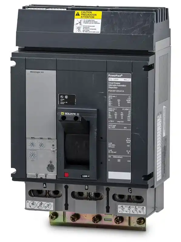 Flash Sale Square D PGA36120U41A - 1200A 3 Pole Molded Case Circuit Breaker