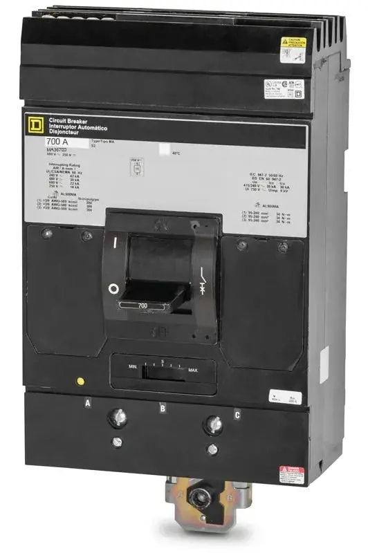 Factory Price Square D MA36700 - 700A 3 Pole Molded Case Circuit Breaker
