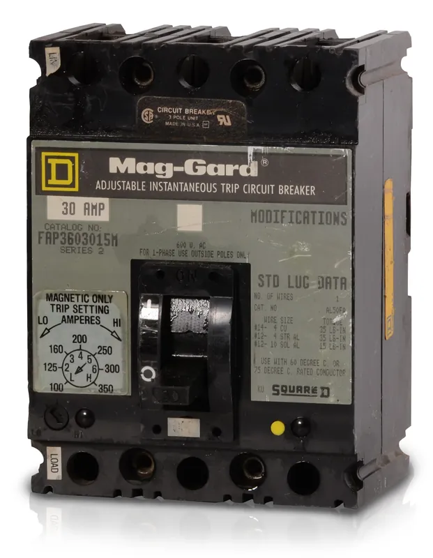 Price Cut Square D FAP3603015M - 30A 3 Pole Motor Circuit Protector