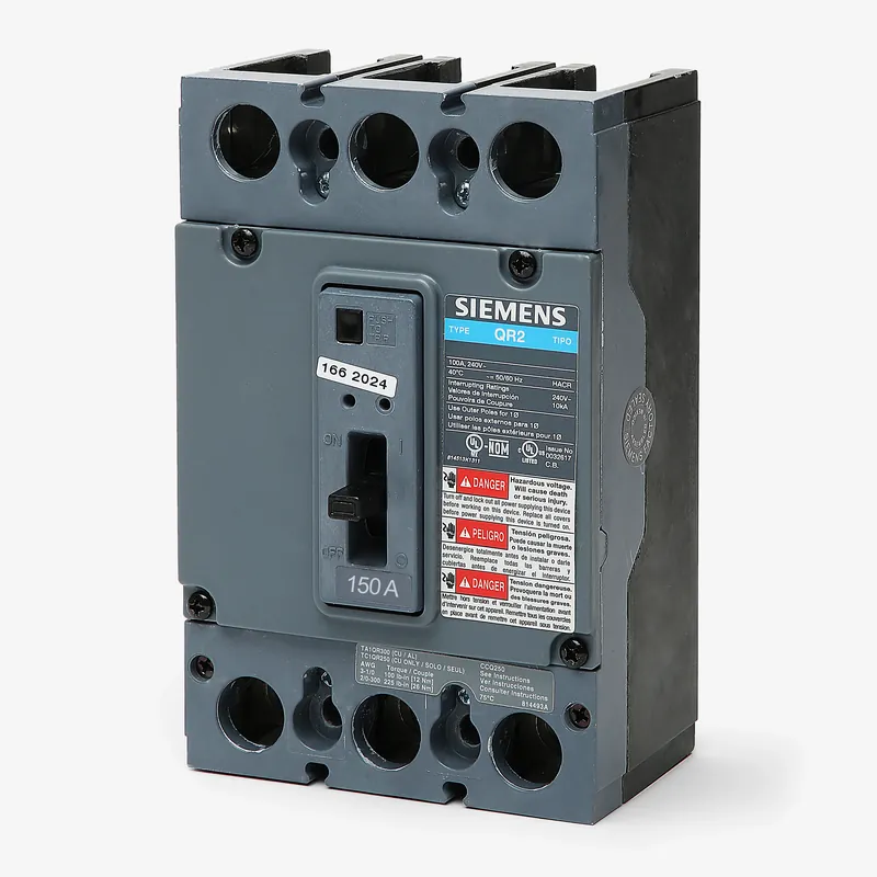 Hassle-Free Returns Siemens HQR23B150HL - 150A 3 Pole Molded Case Circuit Breaker